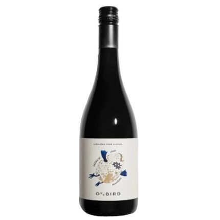 Oddbird GSM Non Alcoholic Red Wine. Gluten Free. Non-Alcoholic Dry Red Wine. Zero Proof with Dealcoholized Grapes from South of France. Acidic Earthy Notes with Fruit Touches. 25.4 fl oz Bottle